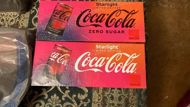 coca cola starlight scatole
